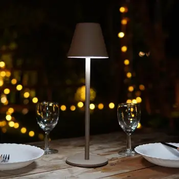 Gomba, Virág Bud asztali Lámpa Újratölthető LED-es asztali Lámpa Hálószoba Bisztró Étkezési Érintse meg Éjszakai Fény Egyszerű, Modern Dekoráció