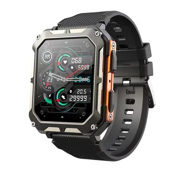 C20 PRO Férfi Karóra Férfi Smartwatch 2023 Legújabb Frissítés Bluetooth Hívás Vérnyomás Észlelési IP68 Vízálló Úszni, Búvárkodni Sport