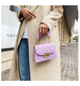 Minibook Kis divat lánc táska PU bőr gyári közvetlen értékesítés kézi táska női válltáska