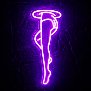 Lábát neonreklám Szexi Hölgy Lábát neonok Szexi Repülő Led világít Jelek Hálószoba Haza, Bár, Kávézó Játék Szoba Buli Fitness Fali Dekoráció
