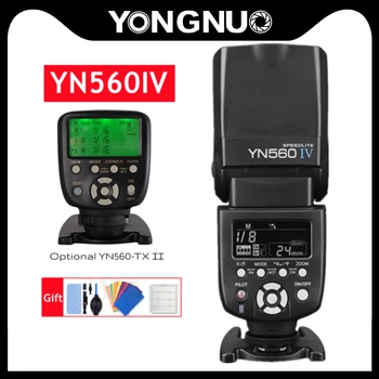 Yongnuo YN560IV YN560 IV Flash Speedlite Univerzális Pentax Canon, Nikon, Sony Fuji Olympus Fényképezőgép Opcionális YN560-TX Ravaszt II.