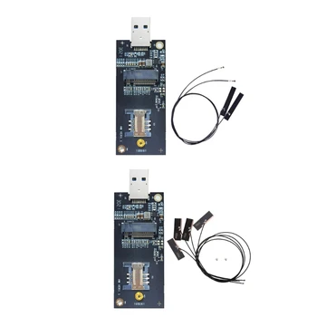 USB Adapter DW5821E M2-NGFF DW5811e DW5816E EM7455 L860-GL USB3.0 bővítőkártya a 3G/ 4G/ 5G LTE Modul