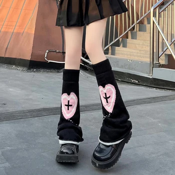 Női Kötött Harisnya Lányok Japán Lolita Preppy Stílus Lábmelegítő Szilárd Csíkos Kawaii Bordázott Lábmelegítő

A nők s Hangulatos