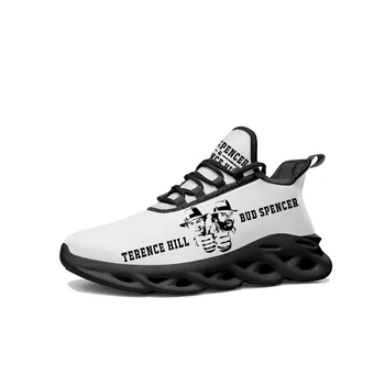 Bud Spencer Terence Hill Lakások Cipők Férfi Női Sport Cipő, Magas Minőségű Cipő Csipke Háló Lábbeli rendelésre készült Cipő