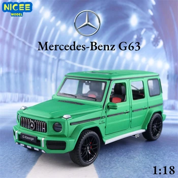 1:18 Mercedes-Benz G63 off-road autó Szimuláció Fröccsöntött Fém Ötvözet Modell autó Hang, Fény Húzza Vissza Gyűjtemény Gyerek Játék, Ajándék, E213
