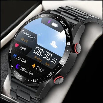 2023 Új EKG+PPG AMOLED Képernyő Smart Óra Bluetooth Hívás zenelejátszó Férfi Óra Vízálló Sport Luxus Smartwatch A Xiaomi