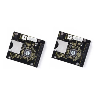 2X SD 3,5 Hüvelykes IDE a 40 Pin Átalakító Kártya IDE SD Kártya Adapter SSD Beépített Tároló Kártya Adapter IDE bővítőkártya