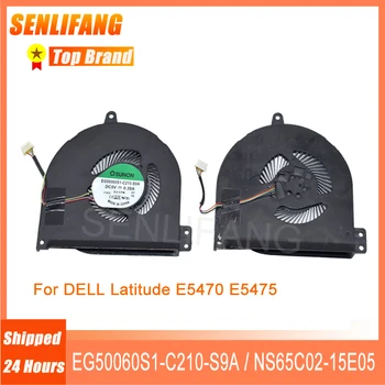 A DELL Latitude E5470 E5475 Laptop CPU Hűtő Ventilátor EG50060S1-C210-S9A 0XGYJW XGYJW KN-0XGYJW DC 5V 0.39 EGY NS65C02-15E05 0.50 EGY