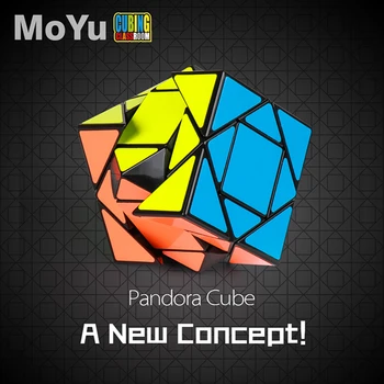 MOYU Meilongban Pandora Varázs Sebesség Kocka MOYU Meilongban Pandora Szakmai Souptoys Meilongban Pandora Megerősített Cubo Magico Puzzle