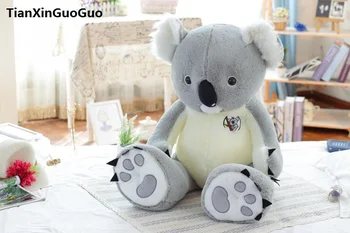 új érkezés nagy 90cm aranyos szürke plüss koala játék puha baba párnát, születésnapi ajándék s0155