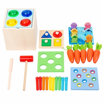 Montessori Anyagok Érzékszervi Játékok Alakja megegyezik Tanács Oktatási Játékok 2 Éves Tanítás során a Gyerekek Ajándékot D64Y