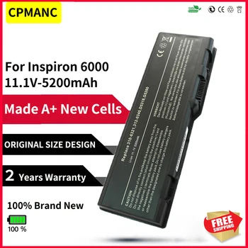 CPMANC 6Cell Laptop Akkumulátor Dell Inspiron 6000 9200 9300 9400 E1705 XPS M170 YF976 Y4504 F5132 312-0340 312-0348 312-0349