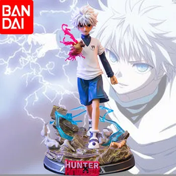 27cm Anime Hunter X Hunter Killua Zoldyck Gon Freecss Stílusú Akció Figura Pvc Szobor Modell Gyűjthető Dekoráció Játék, Gyerek Ajándék