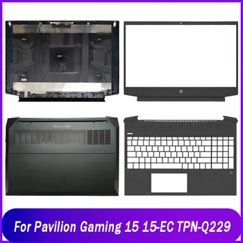 Új Hátsó Fedél HP Pavilion Szerencsejáték-15 15-EK TPN-Q229 Series Laptop LCD hátlap Előlapot Palmrest Felső Alsó Esetben Fekete