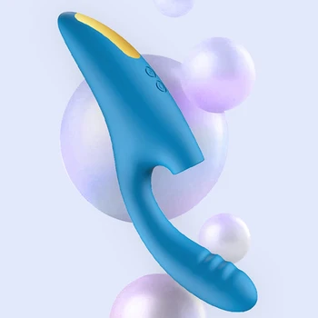 Nő Szopás Rezgő Stick 10 frekvenciájú Rezgés G-pontot Stimulátor Szex Játékok, Születésnapi Ajándék