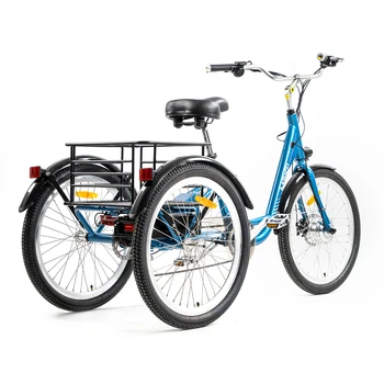 MEIGI Ciklus elektromos tricikli etrike 36V 350W opcionális rakomány trike három wheeler kerékpárok gyári közvetlen értékesítés