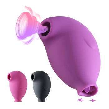 Új Szívó Vibrátor Klitorisz Balek Klitorisz Stimulátor, 2 Az 1-Ben Szexuális Játékszerek Női Mellbimbó Masszírozó Szívó Szopás Felnőttek Szex Shop