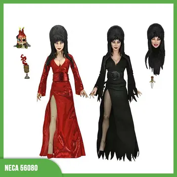 NECA 56080 Sötét Királynő Ivy Anime Ábra Elvira akciófigura Felöltözve Közös Mozgatható Baba Könyvespolc Dísze Modell Játékok Ajándék