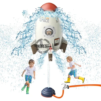 Rakéta indul Locsoló Játékok Gyerekeknek, Kerti Udvaron Víz Sprinkler Hydro Dob Víz Rakéta Játékok Szabadtéri Vízi Játékok Gyerekeknek