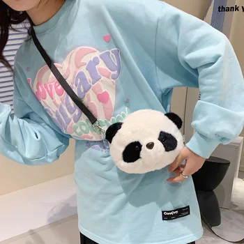Aranyos Plüss Játék Panda Iskolatáska Baba Akasztott Hátizsák Gyermek Hátizsák Határokon átnyúló Plüss Mackó, a Gyermek Ajándék, Szerető Lányok