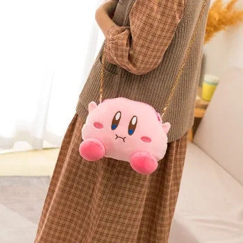 Aranyos Kirby Plüss Játékok Táska Aranyos Anime Rajzfilm Csillag Kirby Divat Lányok Hajlik Arra, Válltáska, Hátizsák Ünnepi Születésnapi Ajándékok