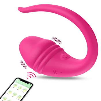 Alkalmazás Ellenőrzési Vibrátor Bluetooth-Vibráló Tojás Vibrátorok Szex Játékok a Nők Vezeték nélküli G-pontot Stimulátor Hüvelyi Vibrátor Kegel Labda