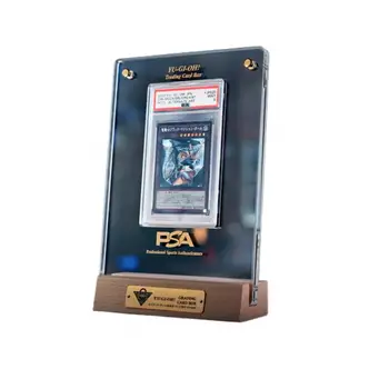 A PSA/ lenne beégés Értékelés kártya tégla Pokemon kártya kijelző állni Yu-Gi-Oh akril tégla dIY pajzs