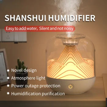 A levegő párásító 700ML Aromaterápiás illóolajok diffúzorok hordozható nagy köd légtisztító haza köd készítő szag forgalmazó