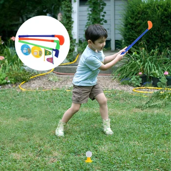 A gyerekek Golf Műanyag Játék Szülő-gyermek Játékszerek Kívül Gyerekek Toyss Interaktív Sport Kellékek Golfozik Suite Oktatási
