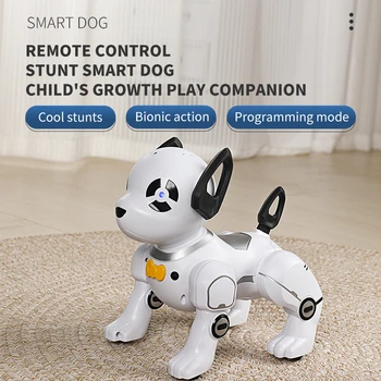 RC Robot Elektronikus Stunt Játék Kutya Távirányító Intelligens Állat, Háziállat, Programozható, a Zene, a Dal Gyerekeknek Játékok A Fiúk Lány Ajándék