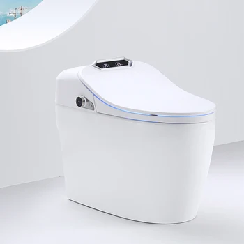 Az észak-amerikai stílus automatikus működés flushing fürdőszoba intelligens wc-k mosdók szaniterek elektromos intelligens wc