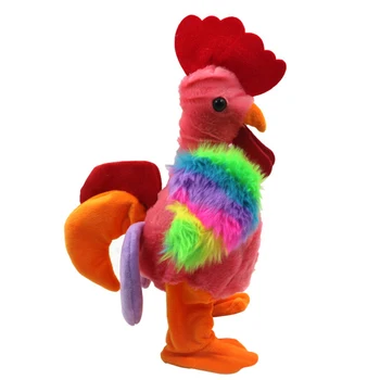Elektromos Sikoltozva Csirkék Játék Szórakoztató Énekel Kakasok Plüss Játék Születésnapi Ajándék Gyereknek
