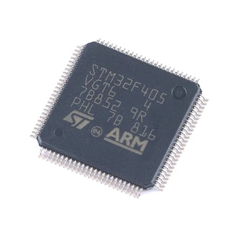 Eredeti STM32F405VGT6 LQFP-100 ARM Cortex-M4 32 bites mikrokontroller - MCU
