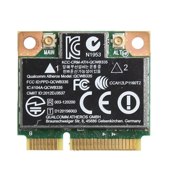 M68F Fél Mini PCIe PCI-express Vezeték nélküli WIFI WLAN BT Bluetooth-kompatibilis Kártya HP 430 G1/440 G1/450 G1/460 G1/470