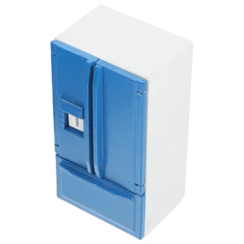 Mini Hűtőszekrény A Szoba Miniatűr Ház Mikro Hűtő Modell Dolgokat Táj Kellék