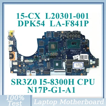 L20301-001 L20301-501 L20301-601 W/SR3Z0 I5-8300H CPU-LA-F841P A HP 15-CX Laptop Alaplap N17P-G1-A1 GTX1050TI 100% - ban Tesztelt