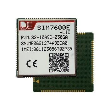 SIMCOM SIM7600E-L1C 4G LTE Cat1 Modul Új&Eredeti LCC Sok vezeték nélküli Modul GNSS