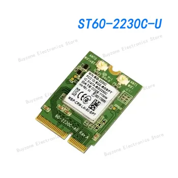 ST60-2230C-U Bluetooth v5.1, 1. Osztály, 2 Adó-vevő Modul GHz 2.412 ~ 2.484 GHz-es
