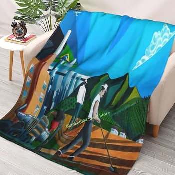Kávézó E Vida Takarót 3D nyomtatott kanapé, hálószoba dekoratív takaró gyermekek felnőtt Karácsonyi ajándék