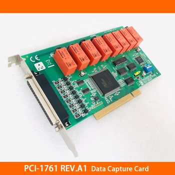 Az Advantech PCI-1761 REV.A1 Adatok Digitalizáló Kártya 8 Relé Kimenet