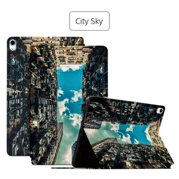 Város, Ég Az iPad Esetében iPad Air 5 Levegő 4 3 2 4. 5. 6. 9.7 7. 8. 9. 10. Generációs iPad Pro 11 4 10.5 Mini 6 burkolata