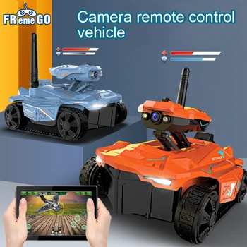 RC Tank 720P HD Kamera YD-211S App Távirányító RC Tank, Robot, Telefon Ellenőrzött Tartály gyermekjátékok Ajándék