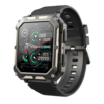 Új C20 PRO 1.83 Hüvelyk Smart Óra Zene Hívás Férfiak Szabadtéri Sportok Fitness Tracker pulzusszám, Vérnyomás Smartwatch A Xiaomi