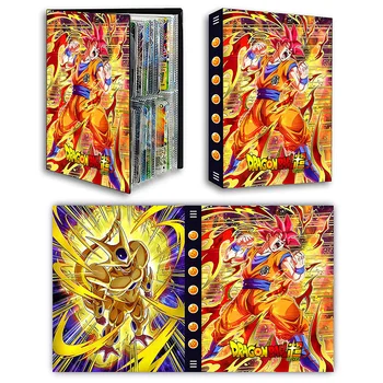 Új Sigongge Dragon Ball Gyűjtemény Könyv Son Goku Tároló Táska Klip Kártya Szervező Táska Rajzfilm Kártya Könyv, Játék, Kártya-Tartó Ajándék