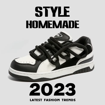 2023 Nyári Design Vaskos Cipők Hip-Hop Streetwear Lábbeli Cipő a Nők, Férfiak, Kenyér, Cipő, Férfi sport cipő