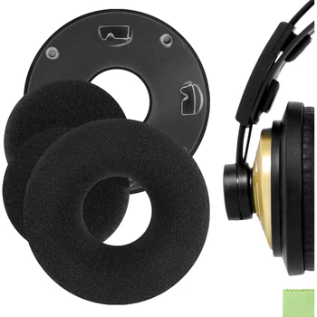 Geekria Kényelem Velúr Csere fülvédő az AKG K121, K121S, K141 MK II, K142 HD Fejhallgató