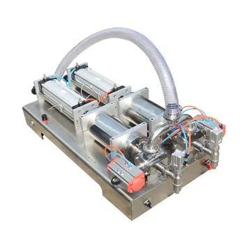 Semi-auto Töltő Gép, Dugattyús Töltőanyag Pneumatikus Palackozó berendezés 2500-10000ml élelmiszer biztonságos adagolás gép SHENLIN subpacking